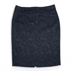 Soho Apparel LTD Black Lace Pencil Skirt‎ Women's Size 12 Career Office Siren